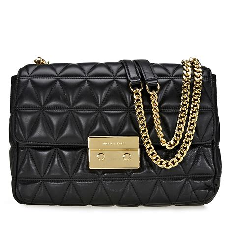 michael michael kors sloan large quilted shoulder flap plum|Michael Kors Sloan Large Quilted Leather Shoulder Bag .